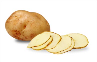 眼部浮肿美容小贴士:土豆