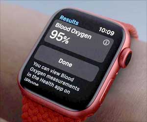 苹果手表系列6可靠肺病患者